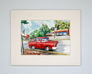Ye Olde Charm, 2021, 15cm x 20.5cm, watercolour