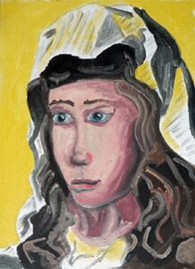 Young Nun, 30.5cm x 40.5cm, oil