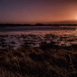 1028-Boora Lake February sunrise