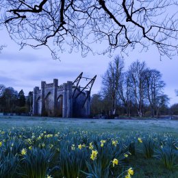 1187-Great Telescope Blue Dawn Birr Castle Demesne