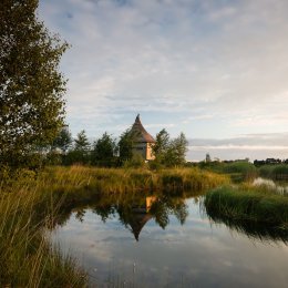 1249-Tumduff Beag Bird Hide July Dawn