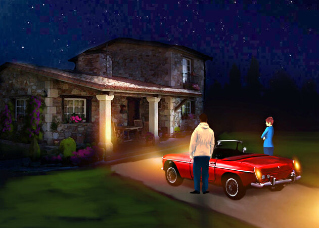 12 Late-night arrival at the remote Spanish Villa