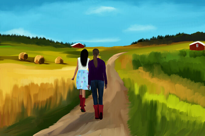 136 Strolling around the farm