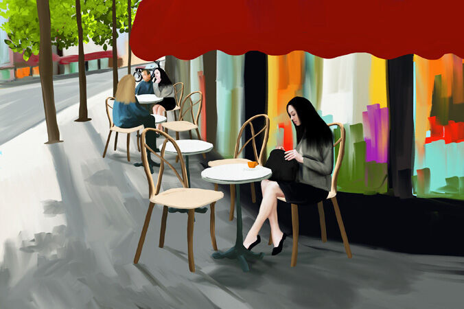 147 Mirabelle arrives at the cafe