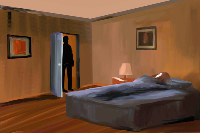 178 Pretending she's sleeping