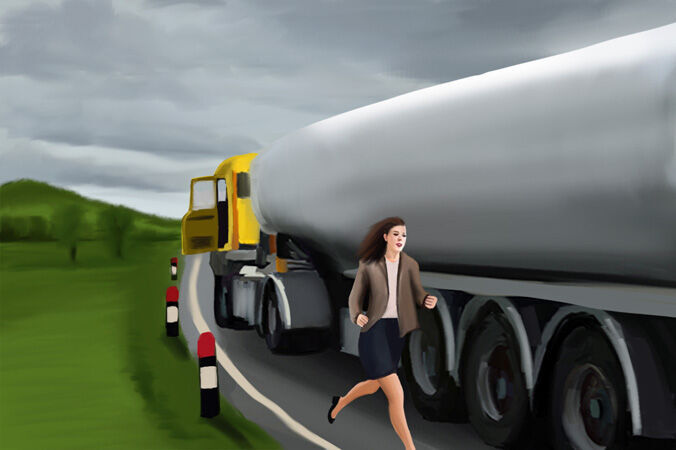 188 Making a break for it.