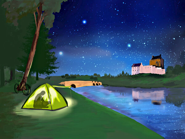 24 Starry night at Balmacara