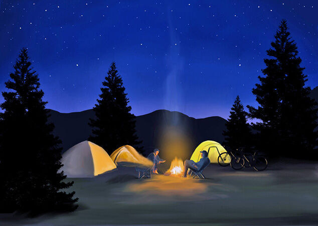 311 Camping at the foot of Ben More