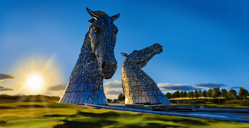 79 The Kelpies