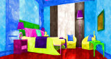 260 Bed of Colour