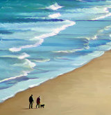 Close-up of brush-work