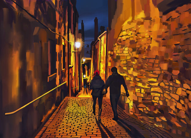 67 Walking in the Lane