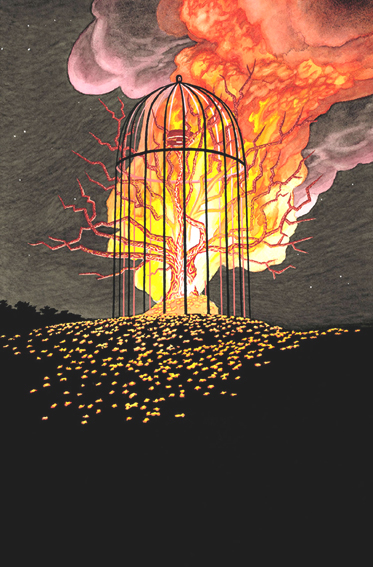 Fire apparition