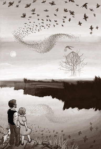 The starling and the flywheel