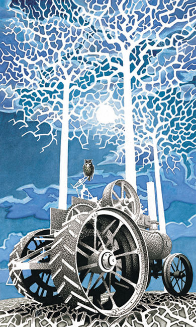Owl and engine