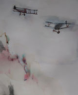Biplanes over the Italian Alps