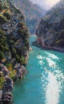 Just Paddling, Verdon Gorge