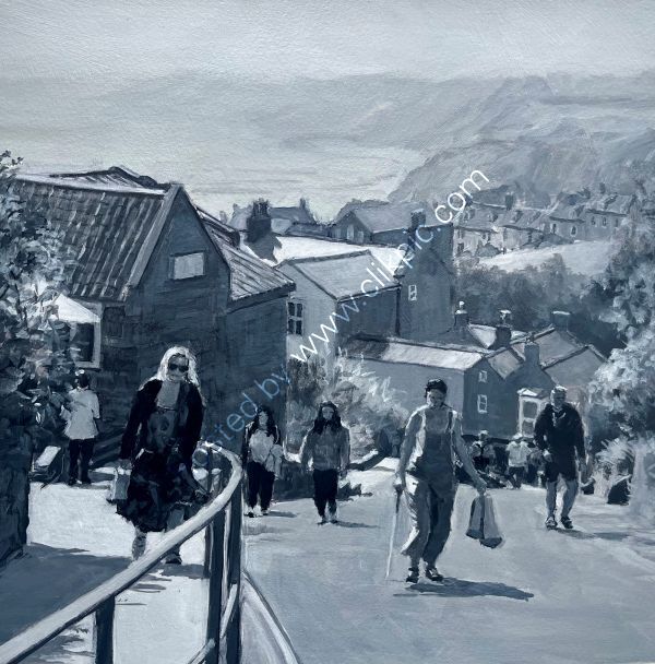 Uphill Trudge, Robin Hood's Bay