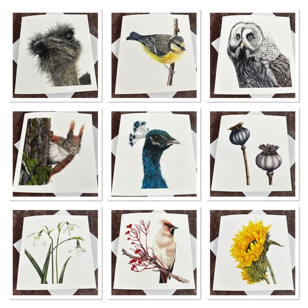 Square Greeting Card 150mm x 150mm - choose option