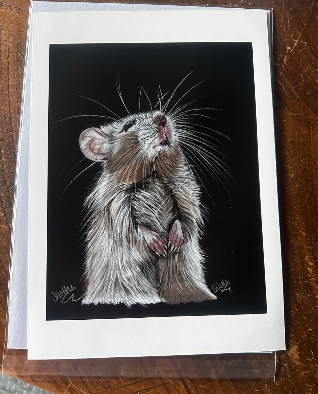 Ratty Rat Giclee Print