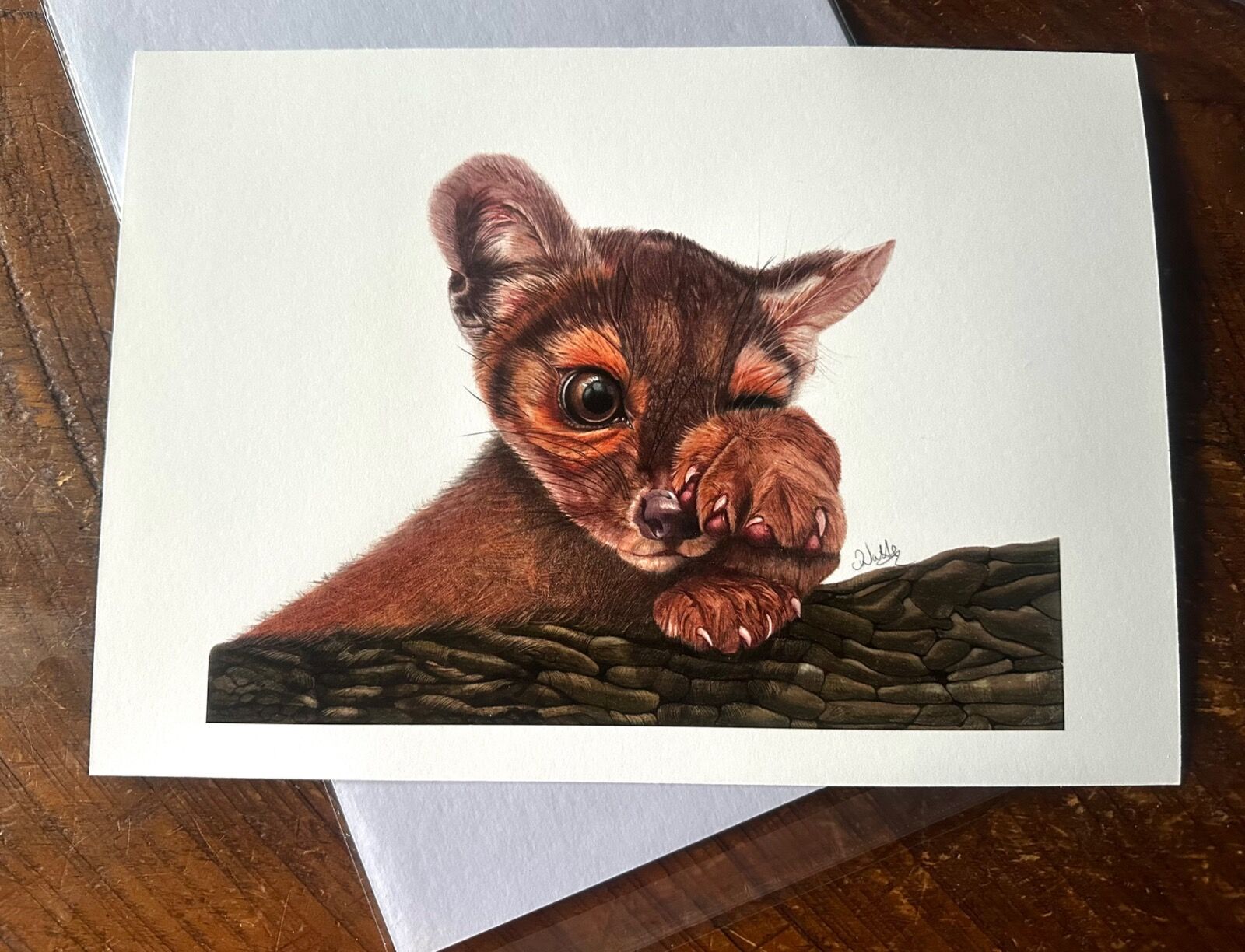 Fossa Pup Giclee Print