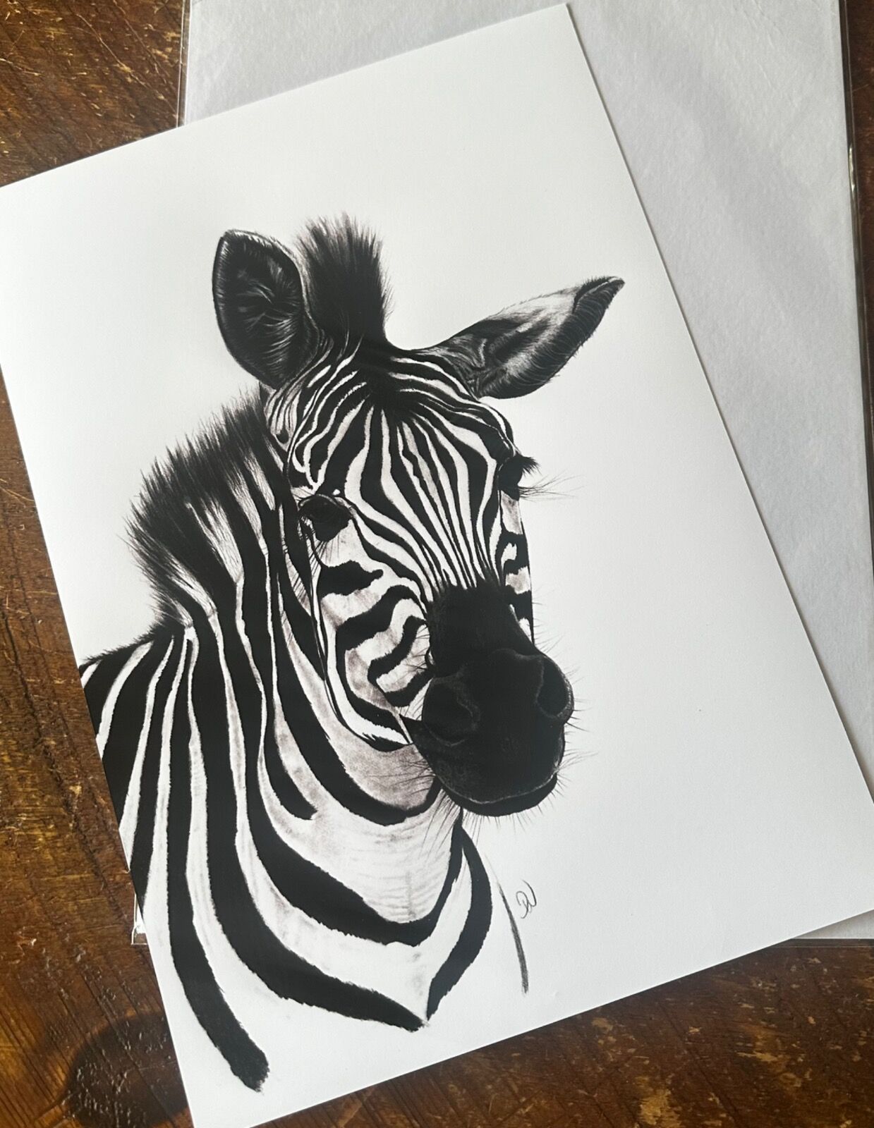 Zebra Giclee Print