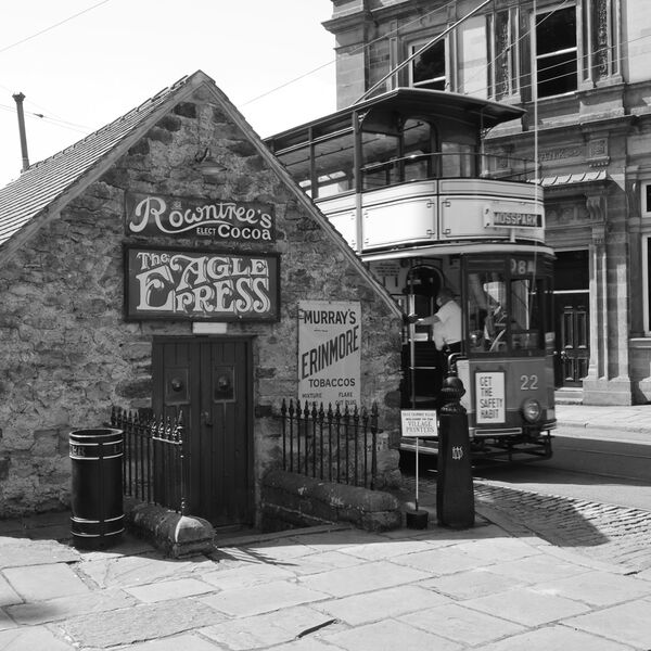 Crich Tramway Departing Terminus
