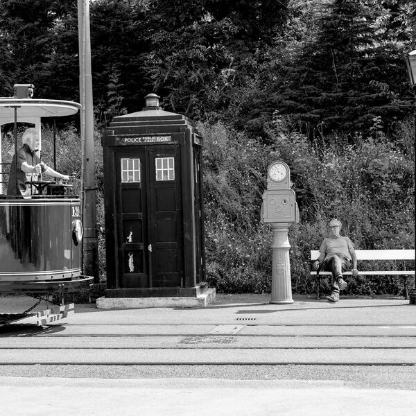 Crich Tramway B&W