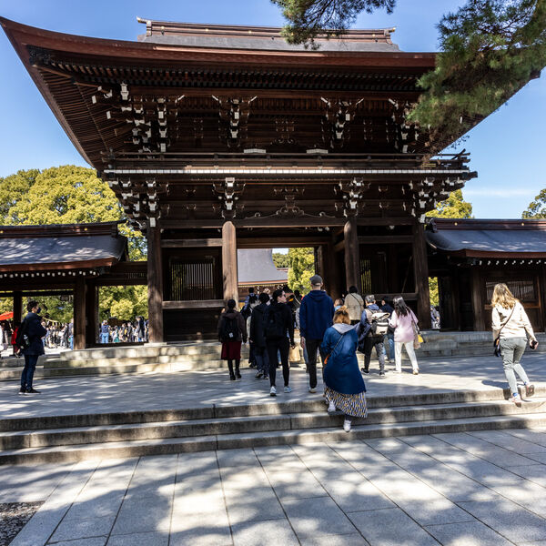 Meiji Shrine Enterance