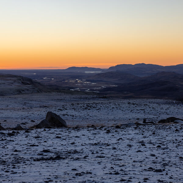 Sunset National Park - Iceland