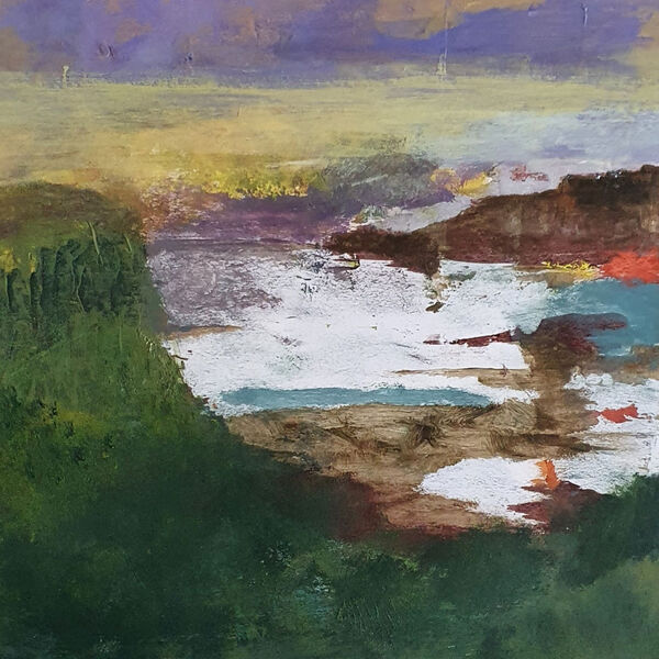 View from a coastal path