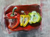 Peppers in red box