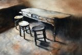 Ben’s stool at Nellies