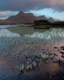 Sunset, Lochan Hakel