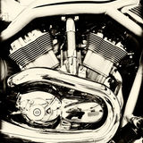 All metal V-twin