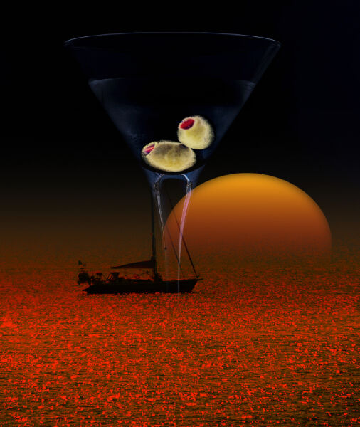 Martini sunset