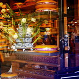 Woman looking at cheese, Amsterdam