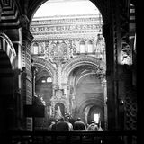 Interior scene, Mosque Cordoba