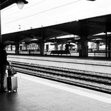 Waiting for the train, Porto