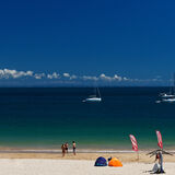 Beach with clouds, Cascais