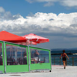 Walking beneath the clouds, Cascais