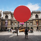 Red circle