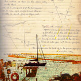 Boats with navigation notes