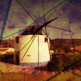 Windmill and sunshine