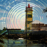 Lighthouse with fresnel screen