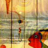 Fish with hook