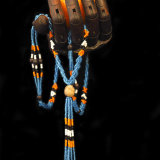 Tangerine with beads