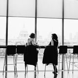 Two women with a view, London