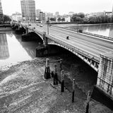 Thames low tide, London