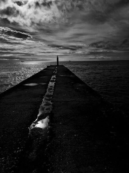 Incoming storm, Cascais